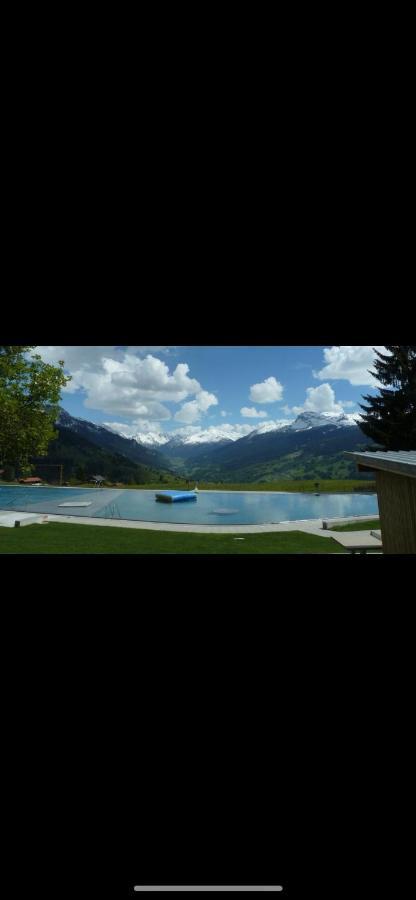 Attic In The Alps Apartment Luzein Exterior foto