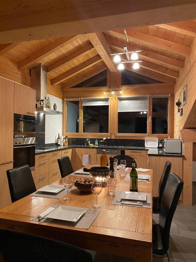 Attic In The Alps Apartment Luzein Exterior foto