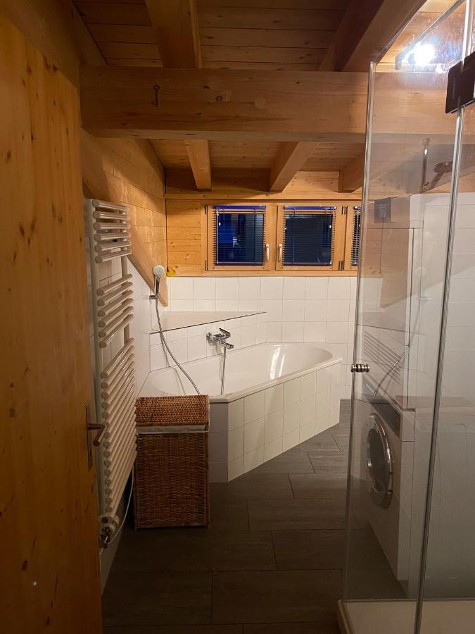 Attic In The Alps Apartment Luzein Exterior foto