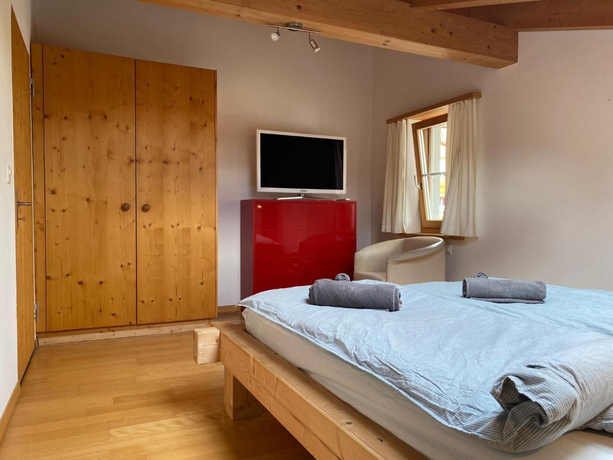 Attic In The Alps Apartment Luzein Exterior foto