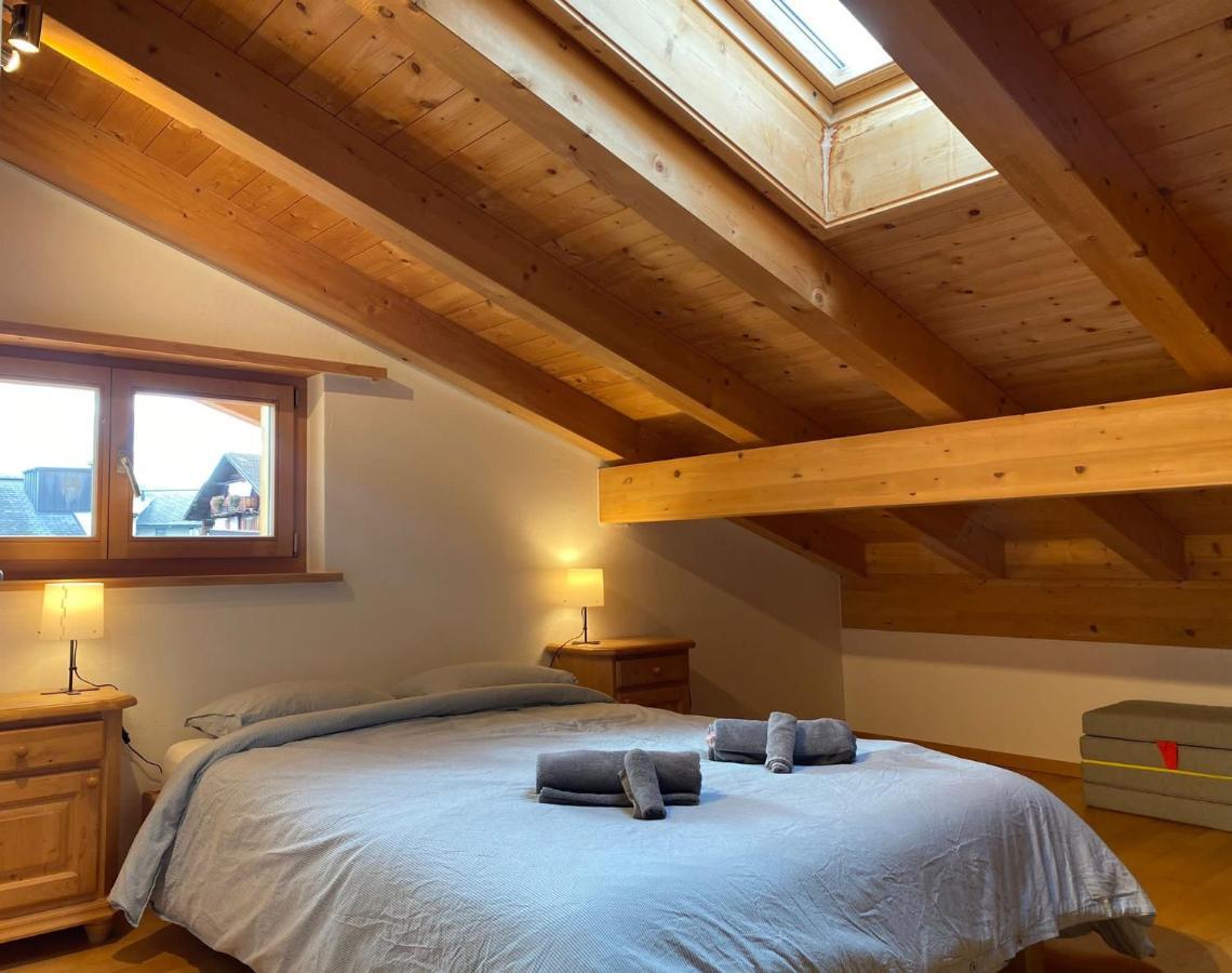 Attic In The Alps Apartment Luzein Exterior foto
