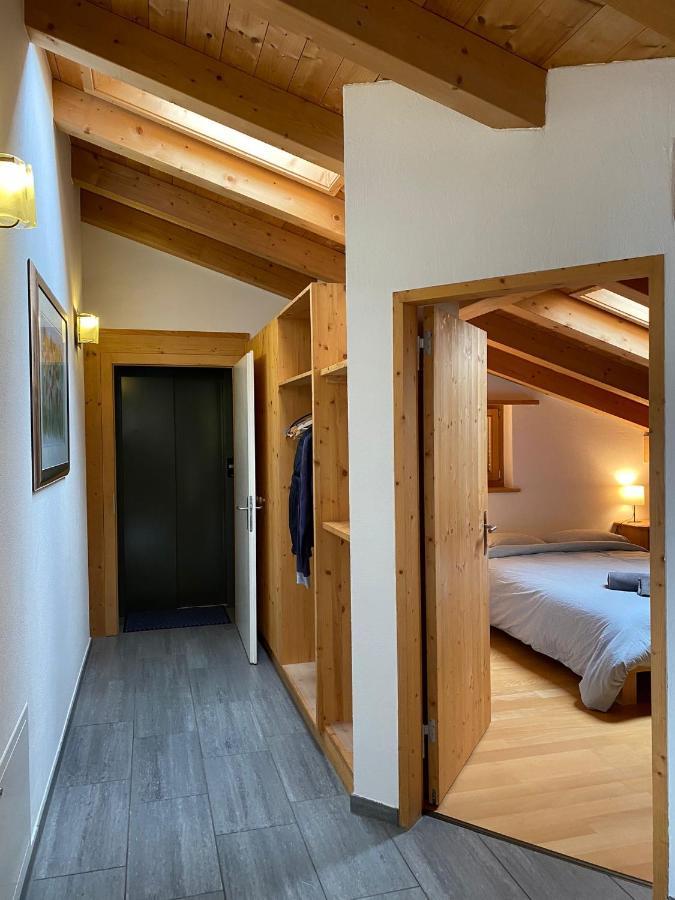 Attic In The Alps Apartment Luzein Exterior foto