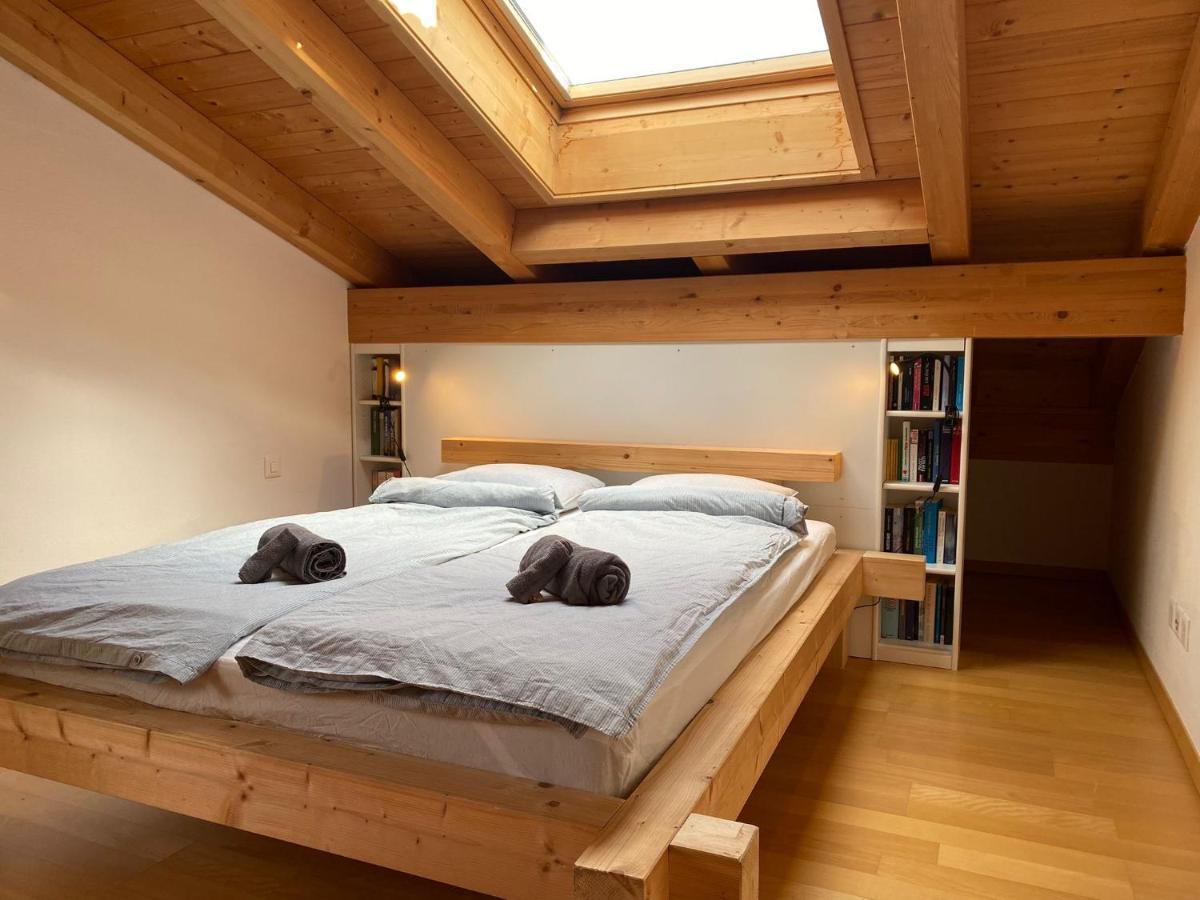 Attic In The Alps Apartment Luzein Exterior foto